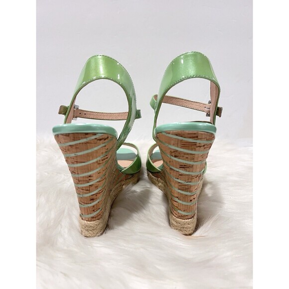 Charles David Women’s Octave Platform Fashion Sandal Mint Leather US Size 10 - Picture 7 of 10